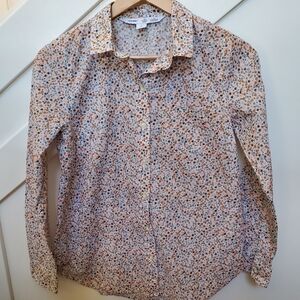 Cotton Floral Print Shirt